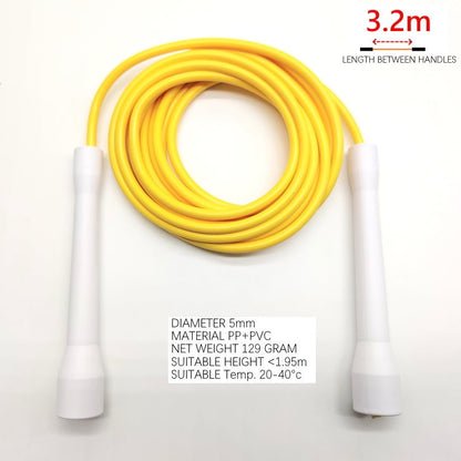 Fitness Sports PVC Anti-freeze TPU Cold-resistant Thick And Long Skipping Rope