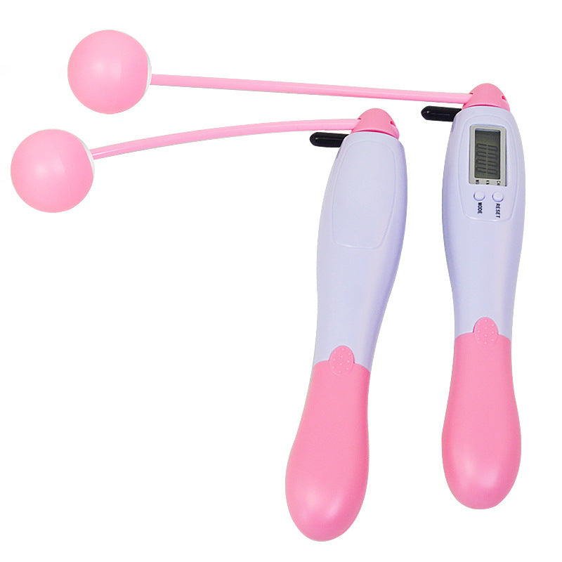 Dual-purpose Load-bearing Intelligent Electronic Counting Cordless Skipping Rope